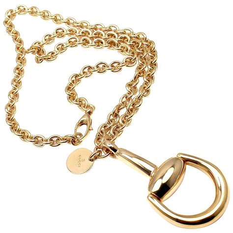 gucci gold necklaces free shipping|Gucci gold jewellery necklace.